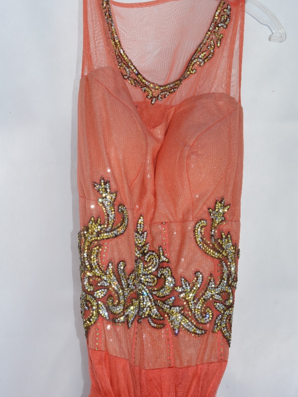Rhinestone Gown/Prom SZ S/M B-15C